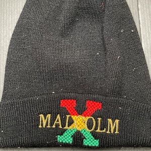 Vintage Malcolm X beanie